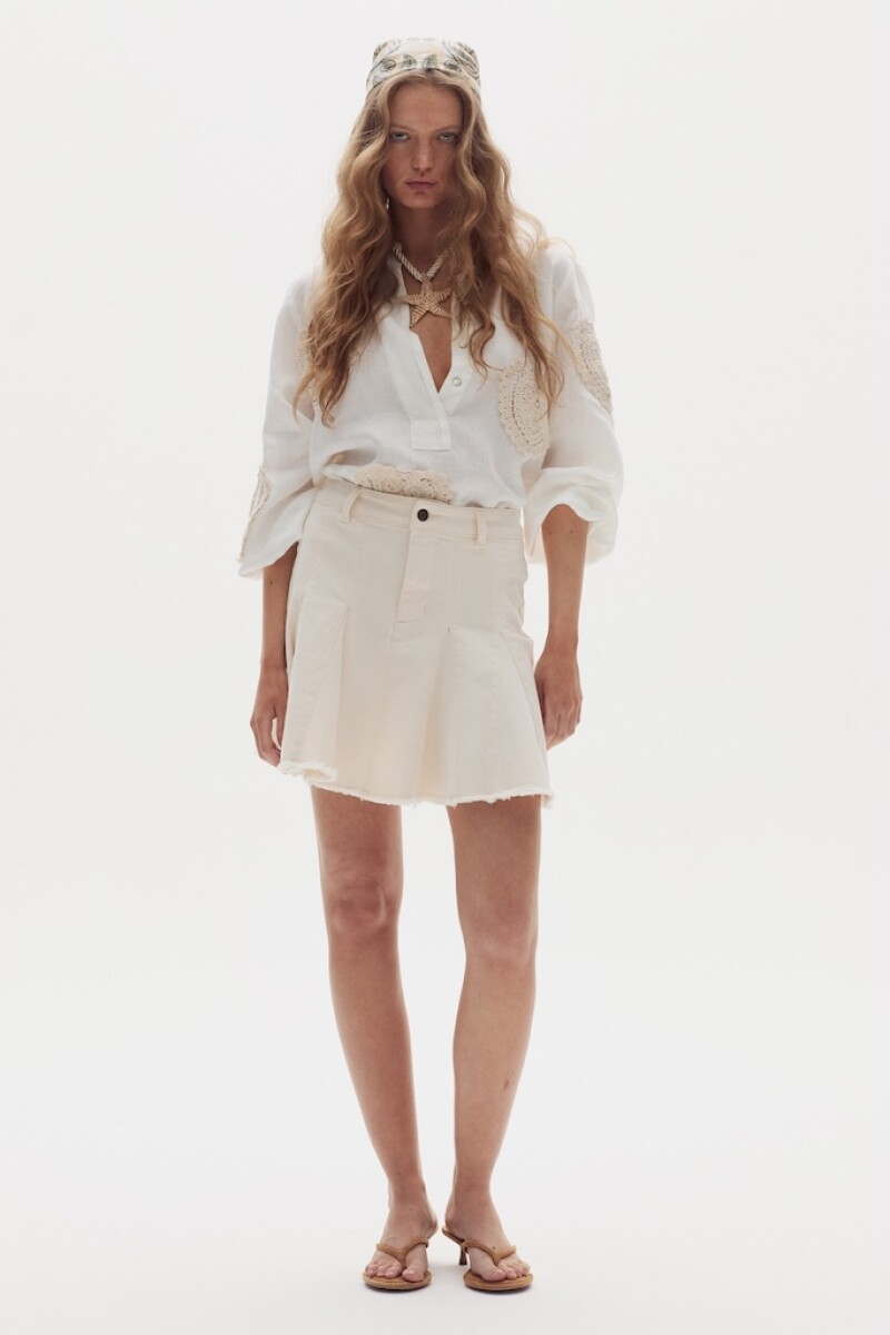 Falda Azalea en Denim Bone