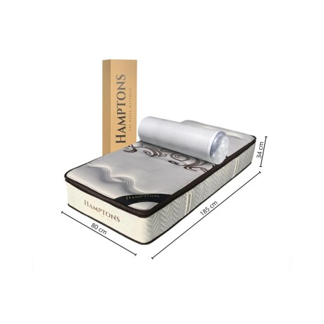 Colchon de resortes 1 Plaza Hamptons Palladium Colchon de resortes 1 Plaza Hamptons Palladium