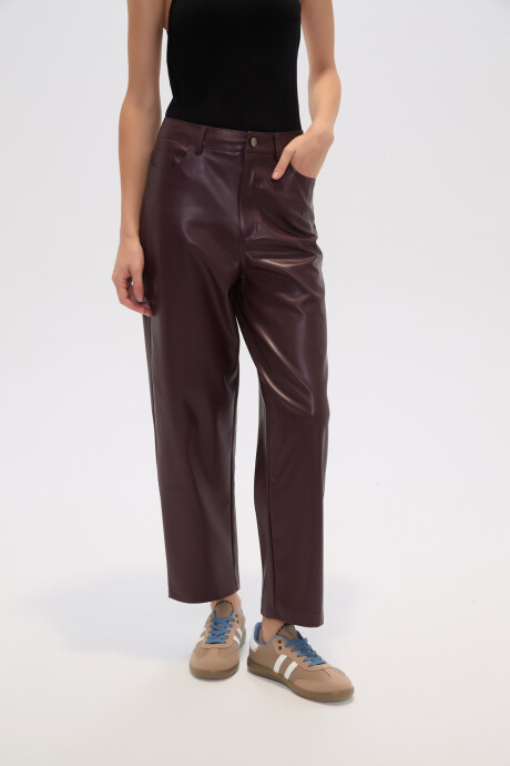 Pantalon Liran Cereza Oscuro