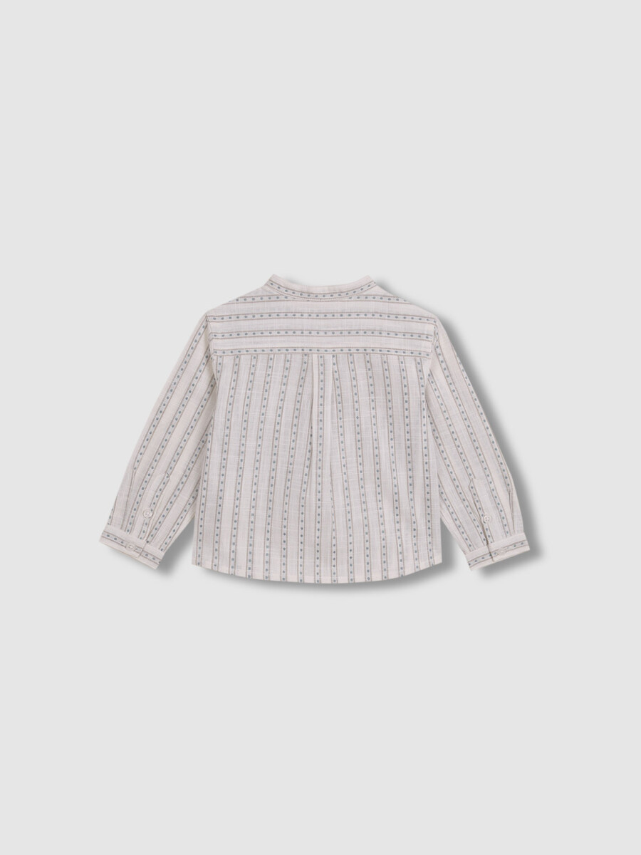 Camisa De Dobby Blanco
