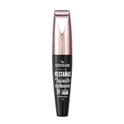 Mascara De Pestañas Vogue Infinitto Negro Intenso Wtp 9 Grs. Mascara De Pestañas Vogue Infinitto Negro Intenso Wtp 9 Grs.