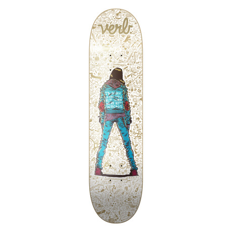 Deck Skate Verb 8.0" - Artist Series Human Politics (Sólo Tabla · Lija Incluída) Deck Skate Verb 8.0" - Artist Series Human Politics (Sólo Tabla · Lija Incluída)