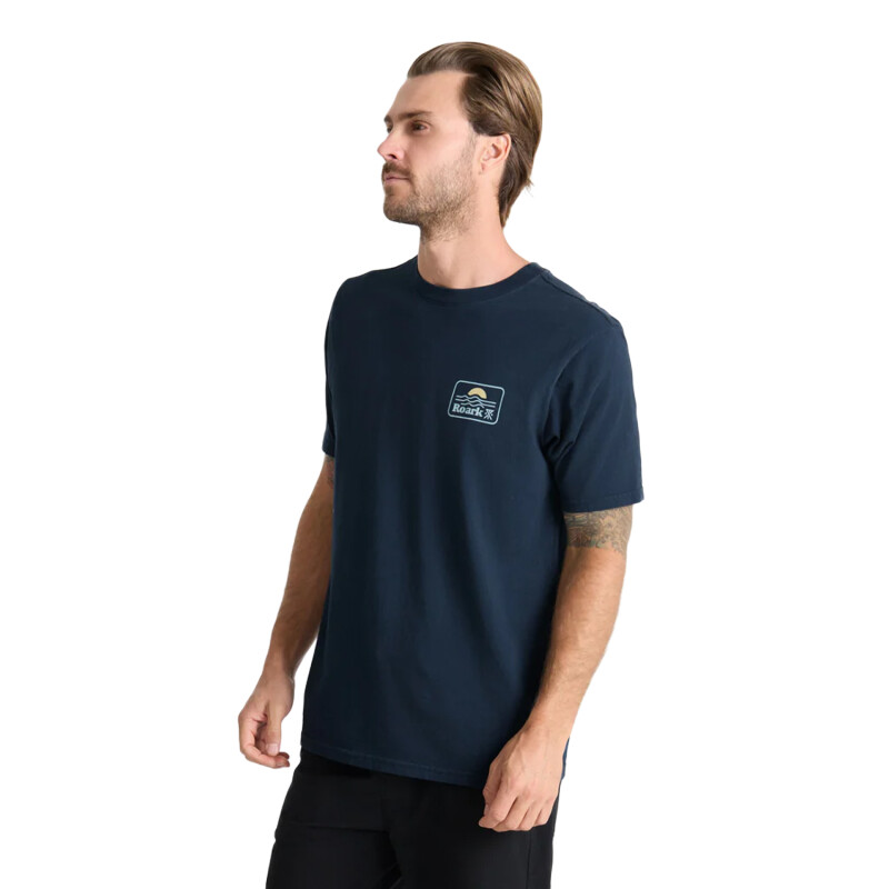 Remera Roark Earth & Sea - Azul Remera Roark Earth & Sea - Azul