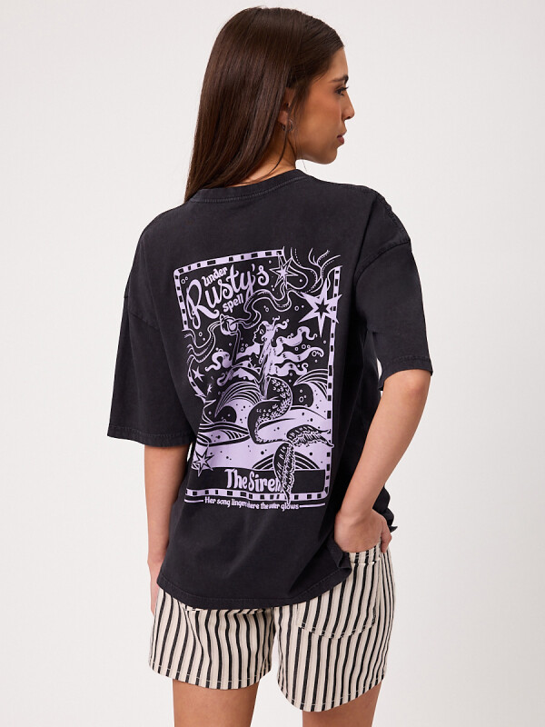 T-SHIRT ALTIS RUSTY Negro
