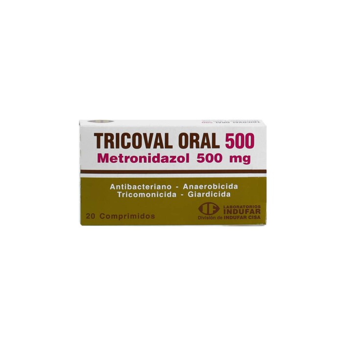 TRICOVAL 500 CJ X 20 COMPRIMIDOS única