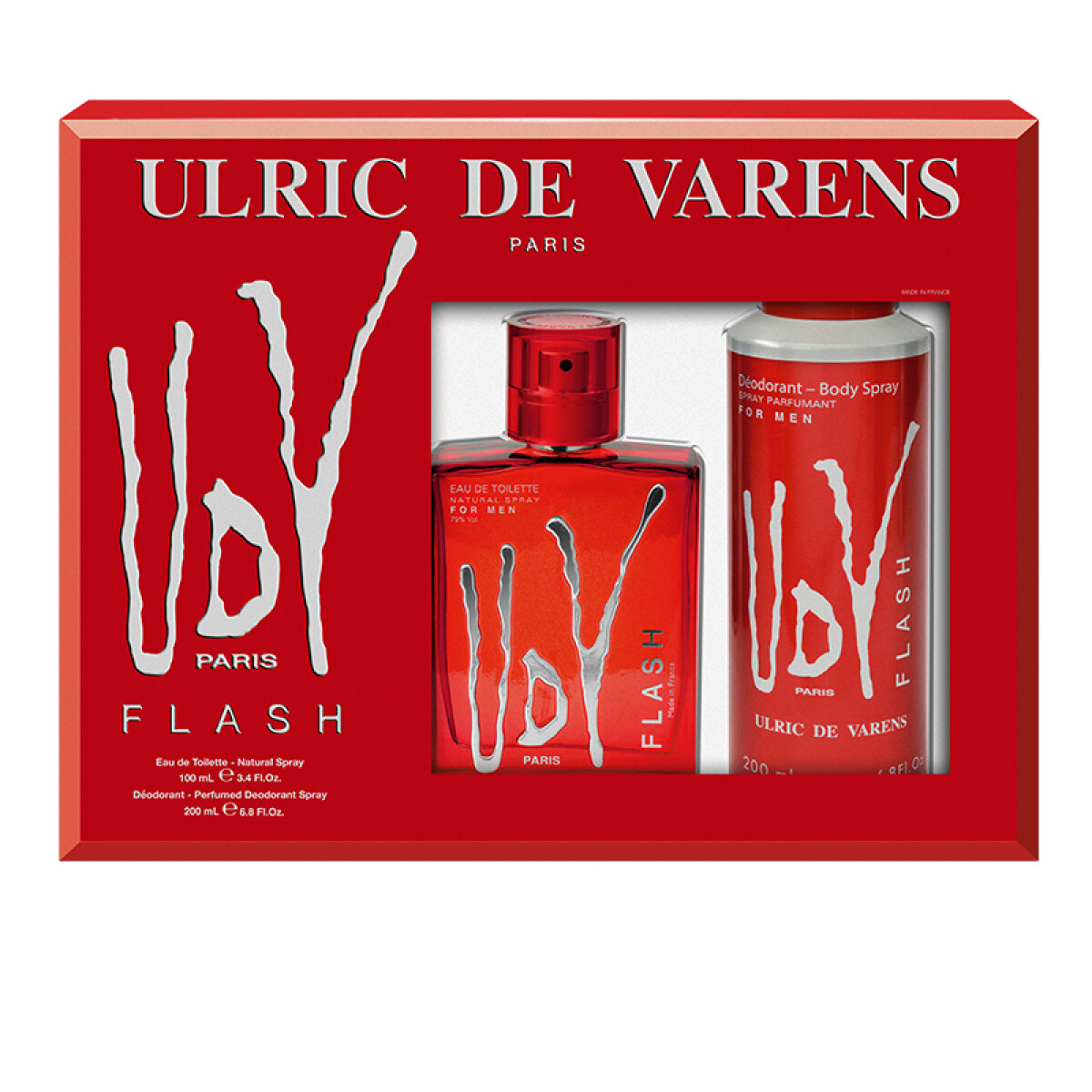 Ulric De Varens UDV Flash Coffret EDT 100 ml + Deo 200 ml 