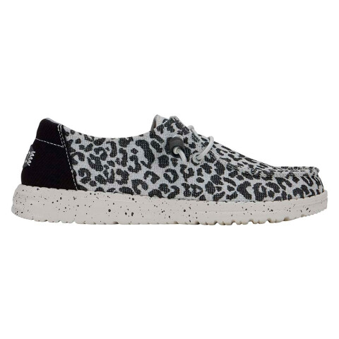 Wendy Leopard - Mujer Black/Grey