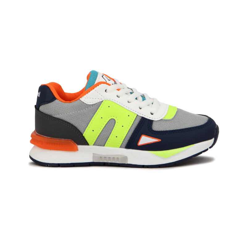 Austral Running Niños C/cordones-baby Marino-multicolor