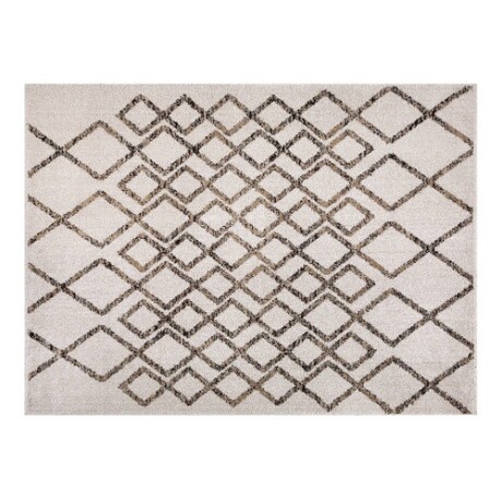Alfombra rectangular súper suave Classic 1.50x2.00mts Beige Chain