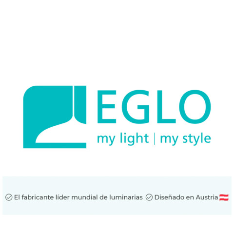 Aplique pared LED blanco 12W 1400Lm 3000K ZUBIALDE EG3426