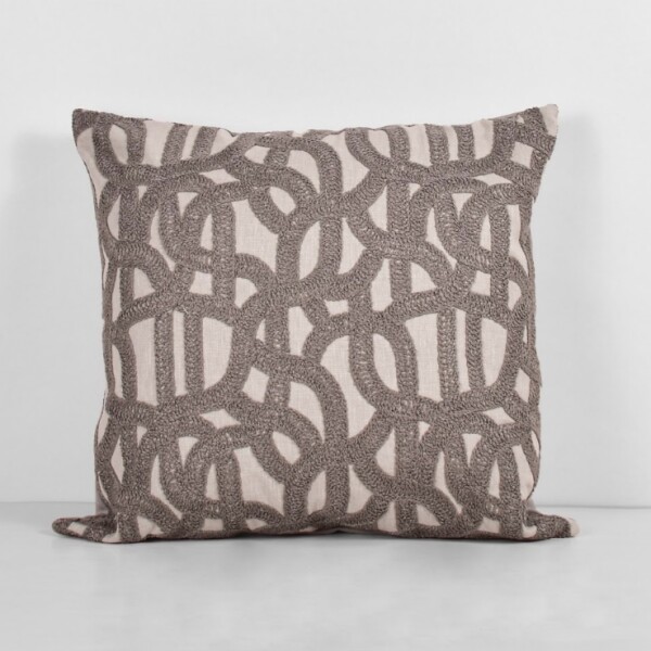 Almohadon Deco Tropea 50x50 Beige - Greige