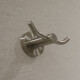 PERCHAS BRUSH METAL NICKEL ROMA ACCESORIOS DE BAÑO 000