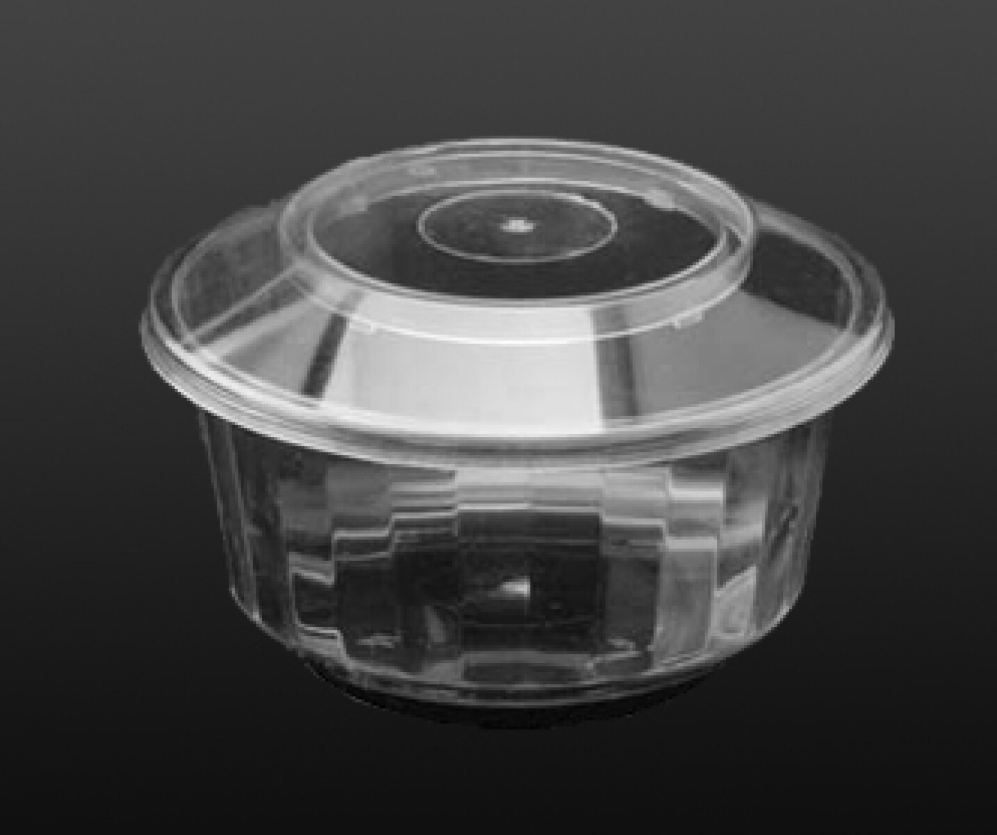 TAPA POTE FACETADO 210 CC. CAJA X 350 UNIDADES 