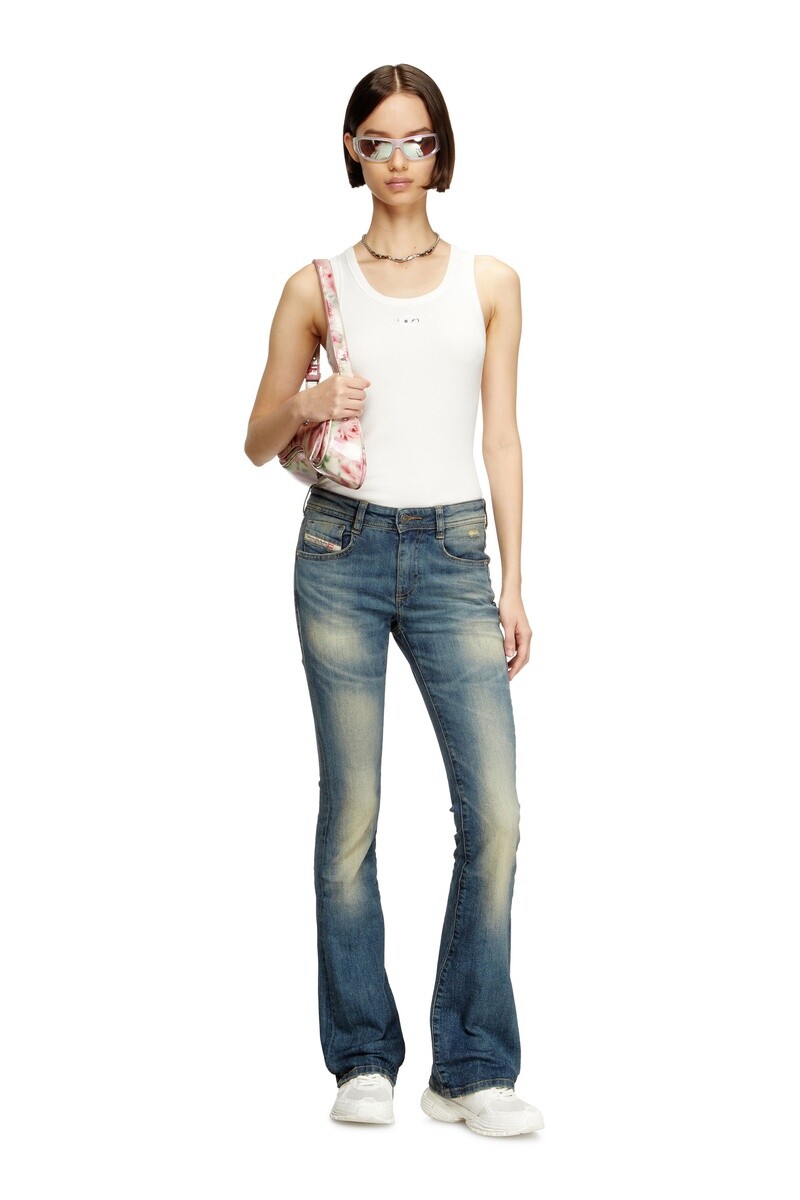 Jean Para Mujer Bootcut - 1969 D-Ebbey Azul Medio
