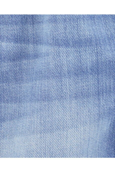 Enterito corto jean con tirantes hickory Sin color
