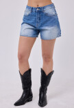 Short Vera Denim Oscuro