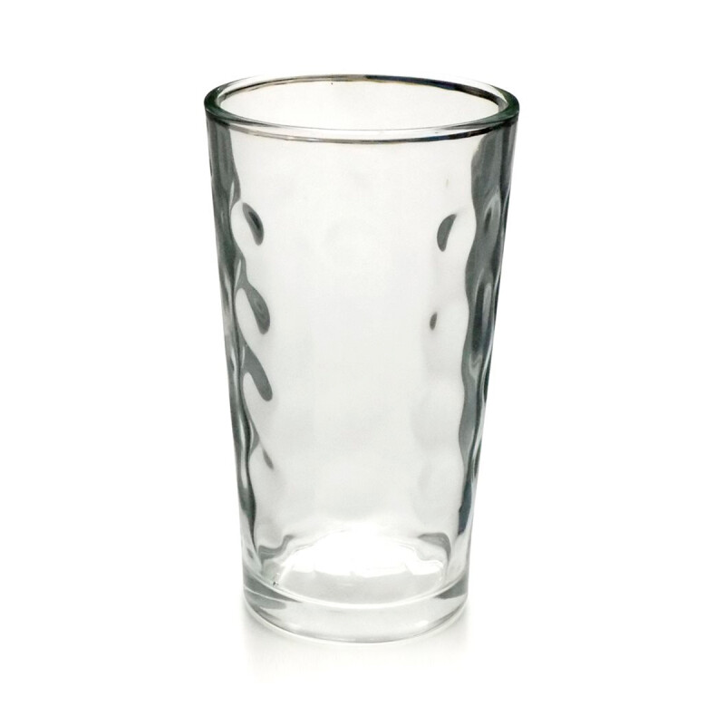 Vaso de vidrio 325ml dots TRANSPARENTE
