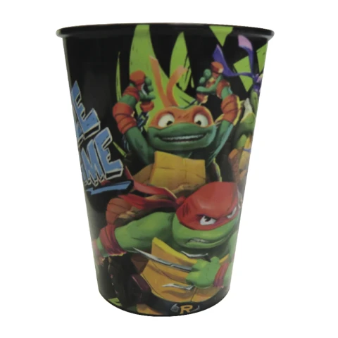 Vaso Plástico Tortugas Ninjas 320 ml U