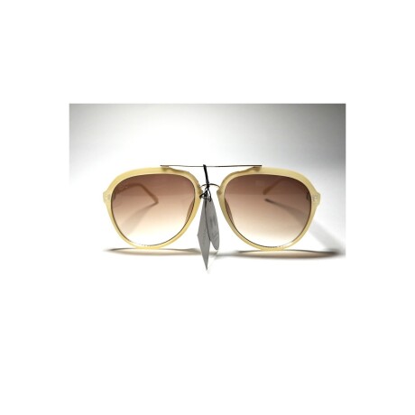 Lentes De Sol Daniel Cassin Modelo Billy Crema-Negro