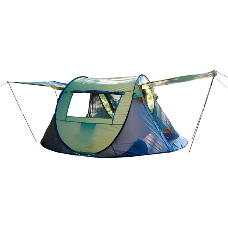 Carpa Pop-up Para 2 Personas C/ventana 245x150x95 Verde