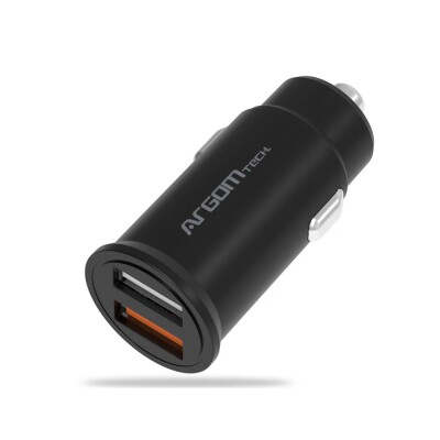 ARGOM DUAL CAR CHARGER USB/TYPE C,30W 001