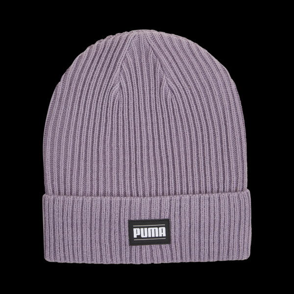 Puma Gorro Ribbed Clasic Cuff Beanie Lila