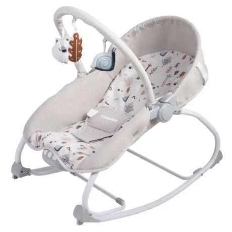 Mecedora Rocker Carestino con Colgantes Luces y Sonidos Greige
