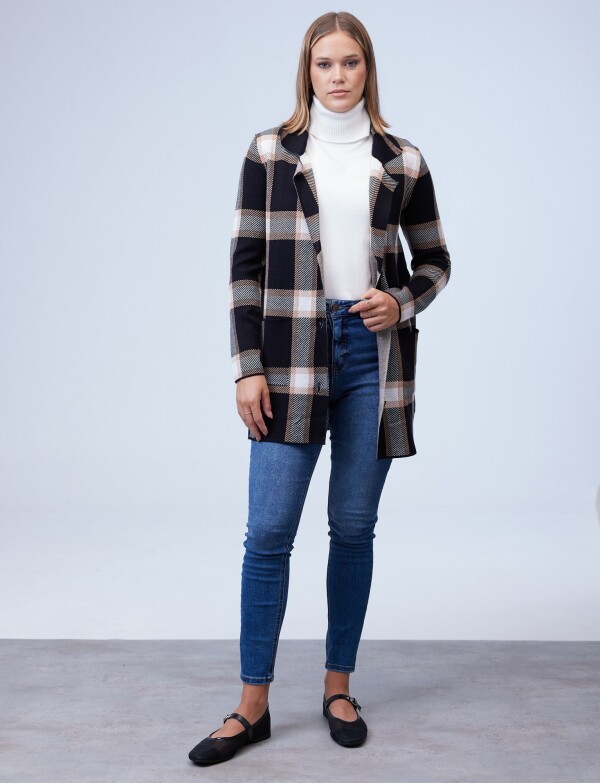 Cardigan Cuadrille MULTI/NEGRO