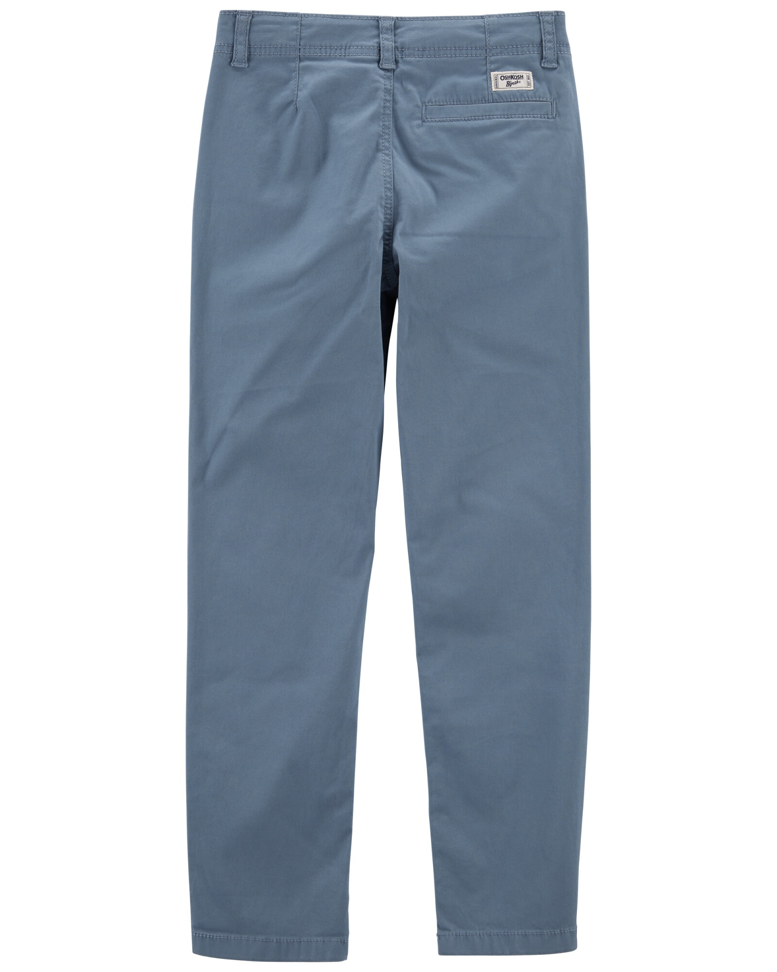 Pantalón de sarga elastizada rectos Sin color