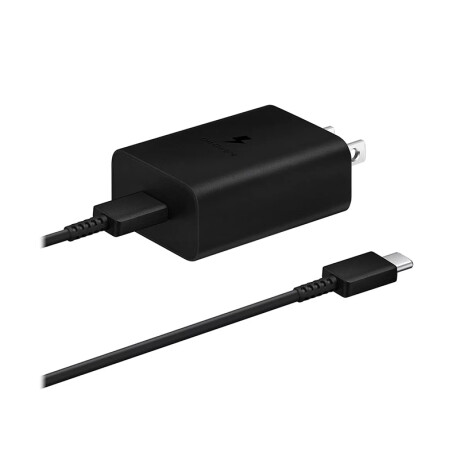 Cargador Original Samsung 15W con cable USB-C a USB-C Negro Cargador Original Samsung 15W con cable USB-C a USB-C Negro