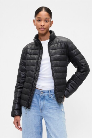 Campera Puffer Mujer Black 1