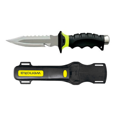 Deep See - Cuchillo Jack Pointed D8257 - Punta Afilada. Hoja 5" Acero Inoxidable Serie 420. Incluye: 001