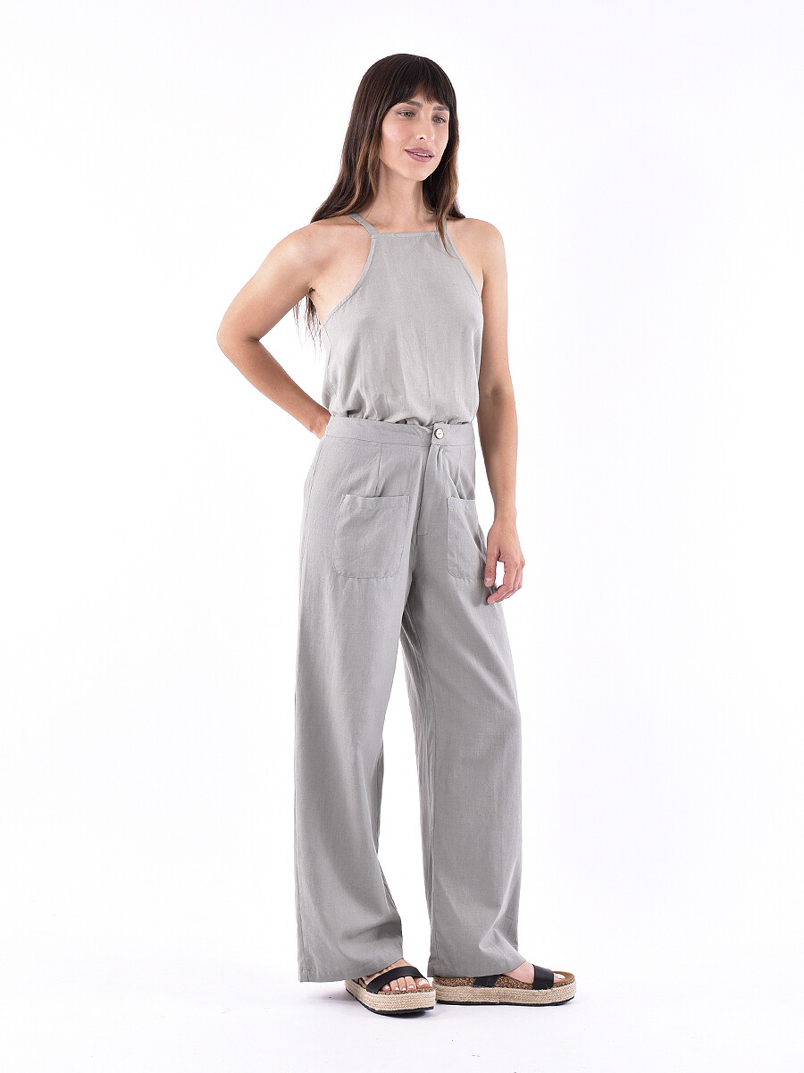 PANTALÓN MAUI - VERDE GRISACEO 