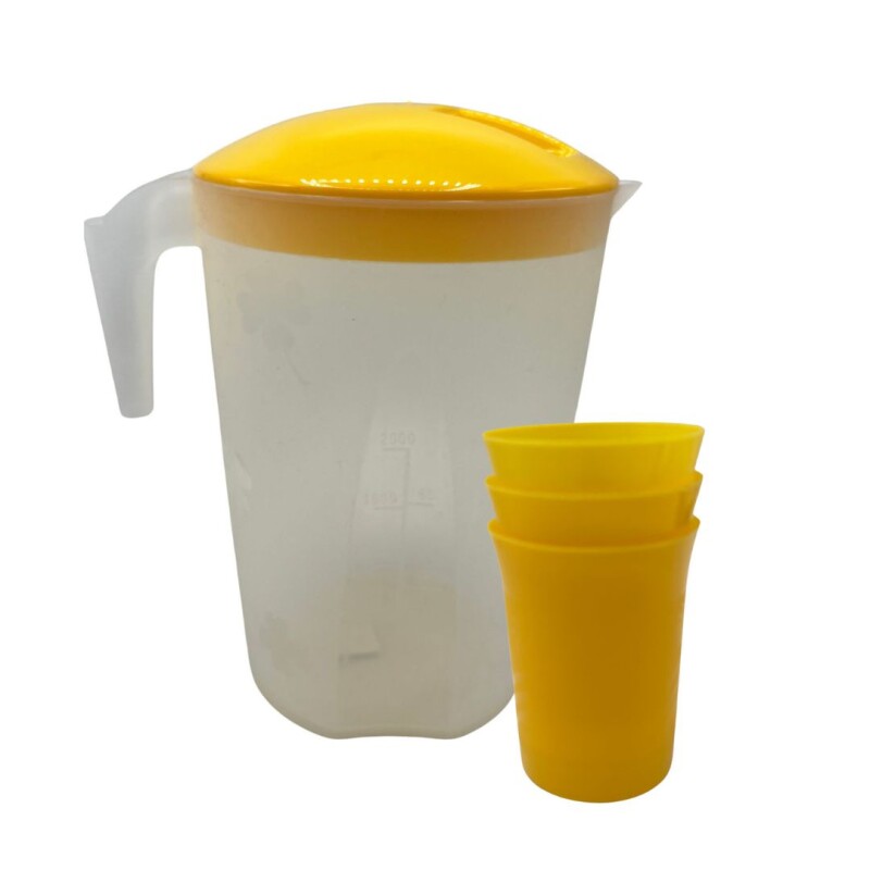 JARRA CON VASO SET x4 • 2,5Lt JARRA CON VASO SET x4 • 2,5Lt