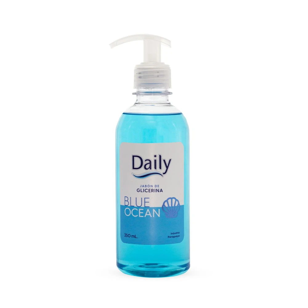 DAILY JABON LIQ. BUE OCEAN 350 ML UNID.