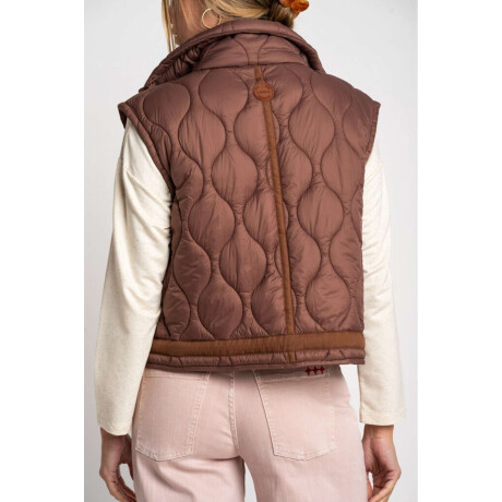Chaleco Reversible Marrón