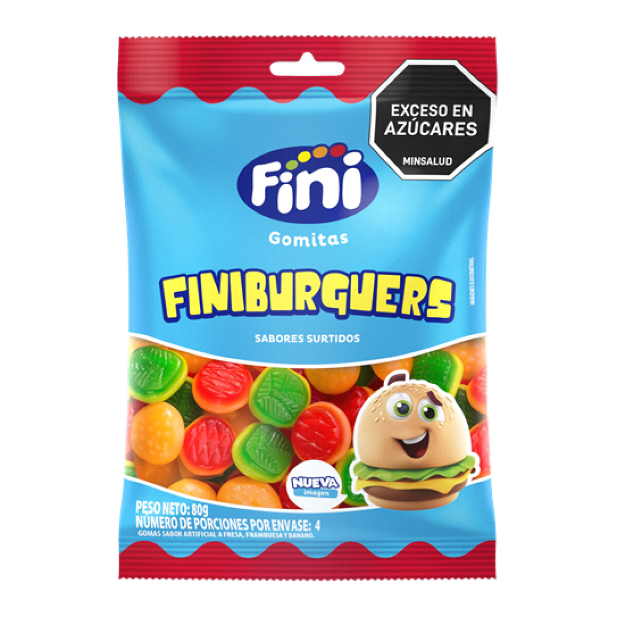 Fini Bolsa mini - Finiburgers 90 grs 