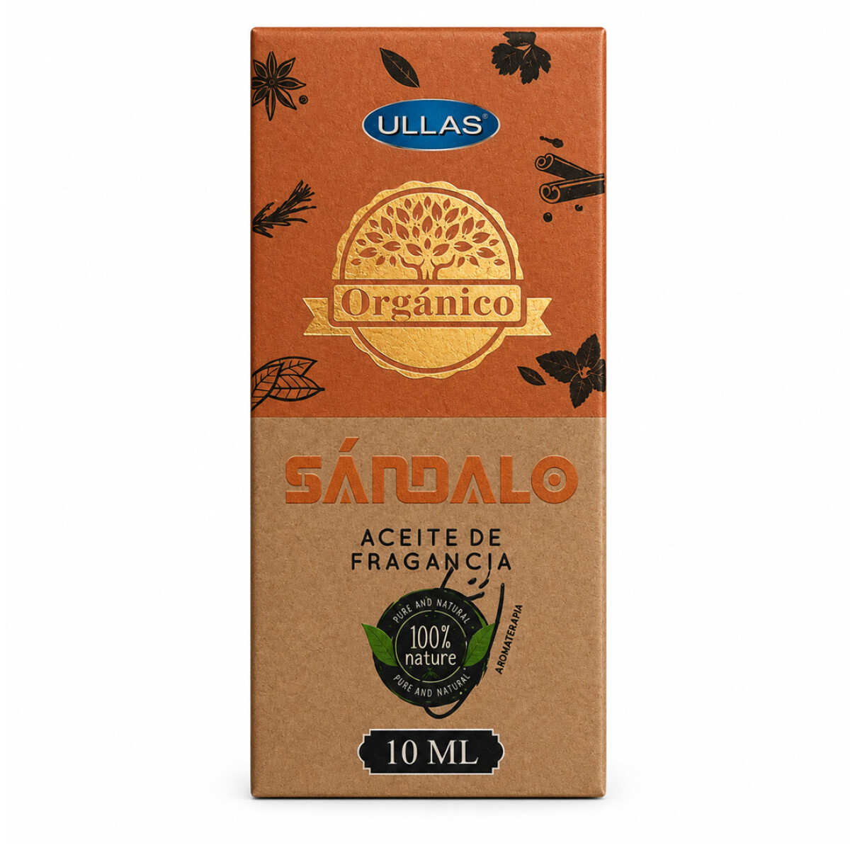 Aceite esencial orgánico ULLAS Sandalo 10ml 