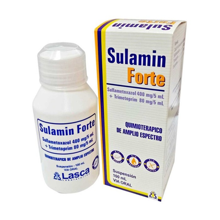 SULAMIN FORTE SUSP. FR. X 100 ML. única