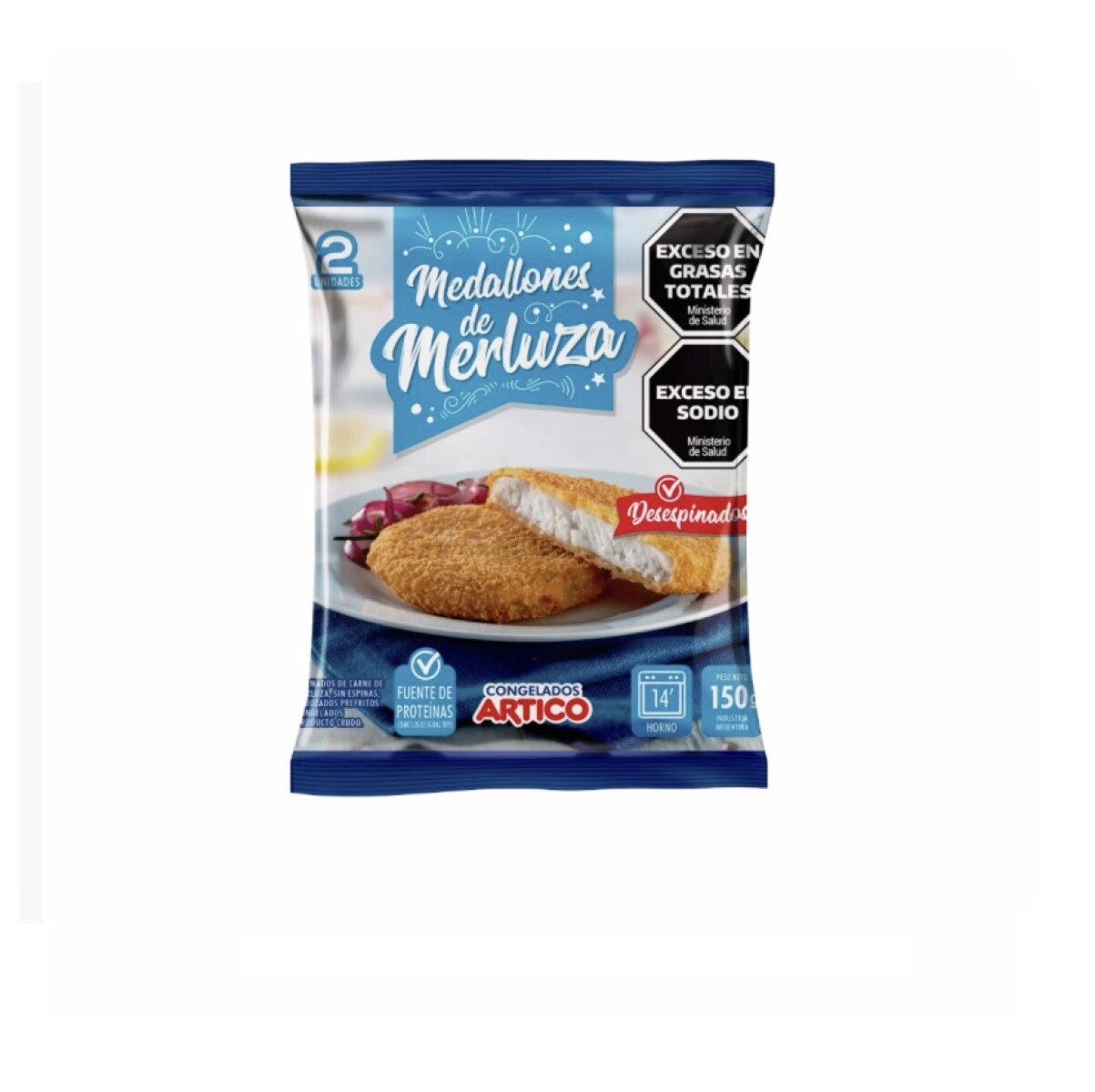MEDALLON MERLUZA X2 +SOLO PDE O WEB+ 
