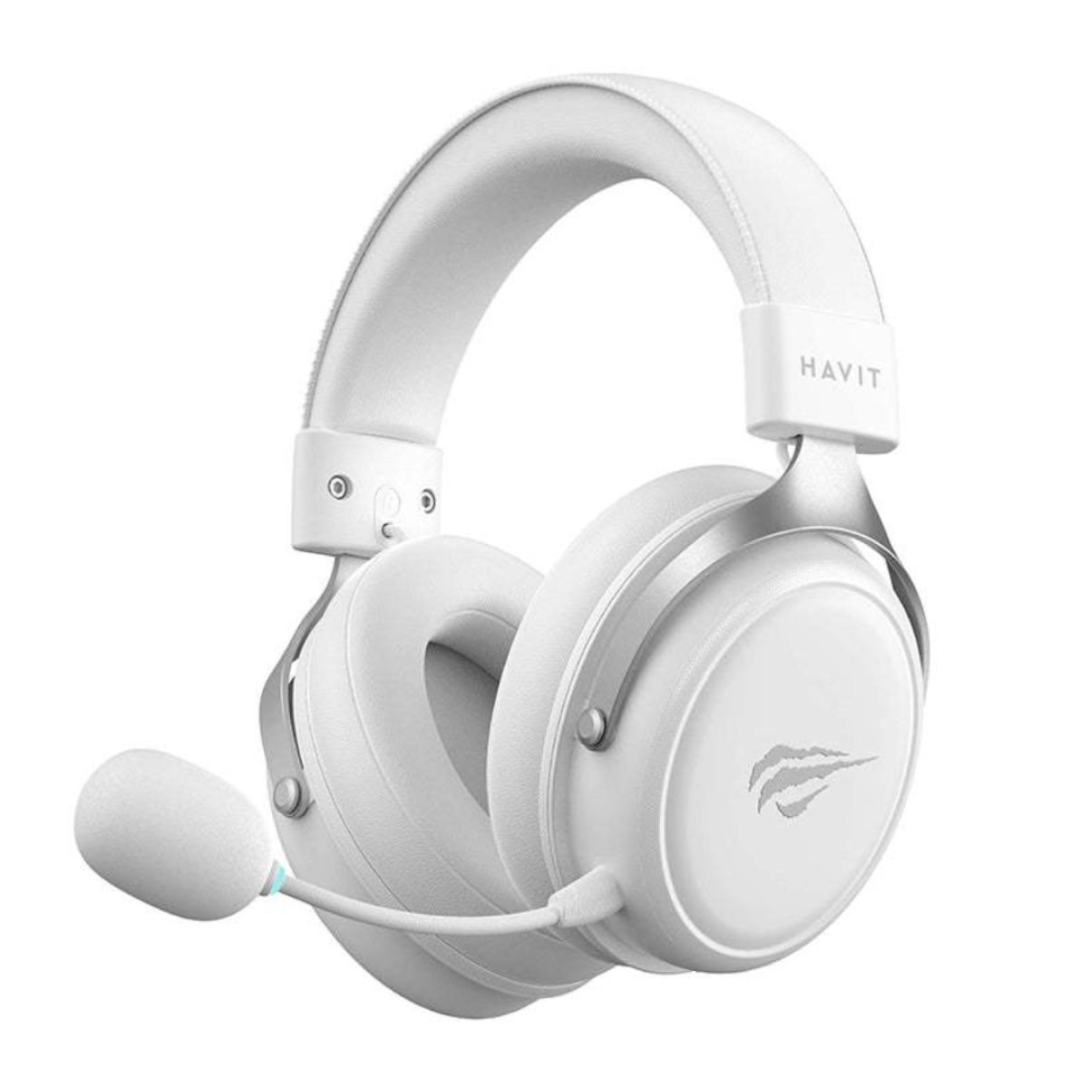 AURICULARES HAVIT H2015Y ESPORT BLANCO PLATEADO C/MICROFONO 