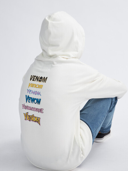 Hoodie deportivo Crudo Marvel
