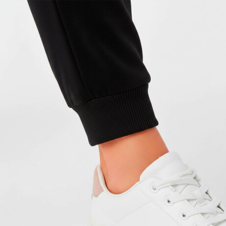 Conjunto Jogging Plush Campera + Pantalón Dama Negro