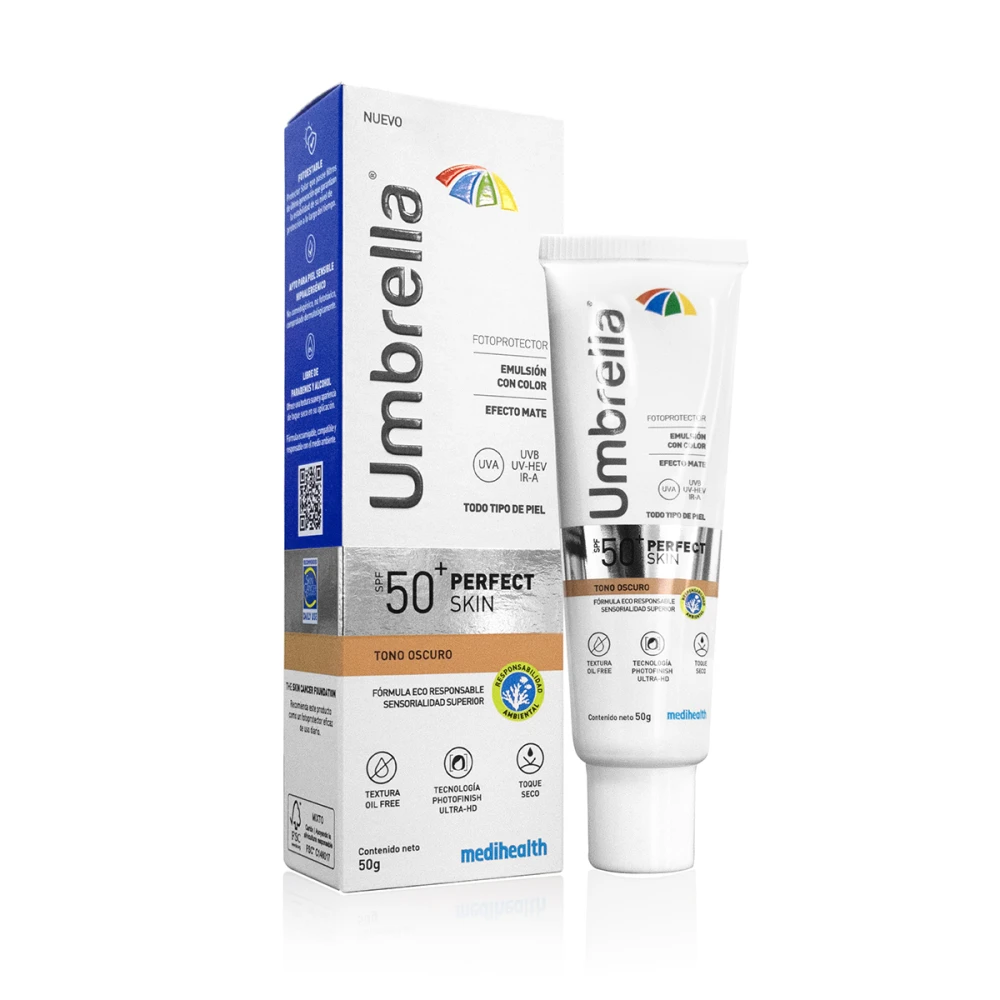 UMBRELLA PERFECT SKIN OSCURO TUBO X 50GR