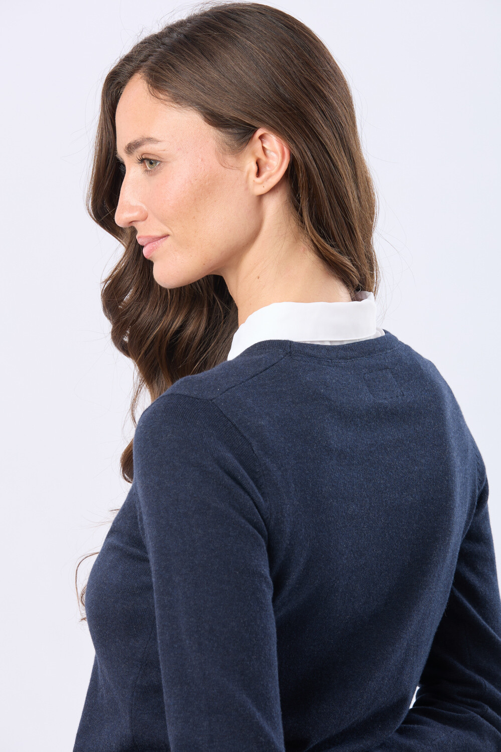 BUZO TEJIDO CLÁSICO Marino