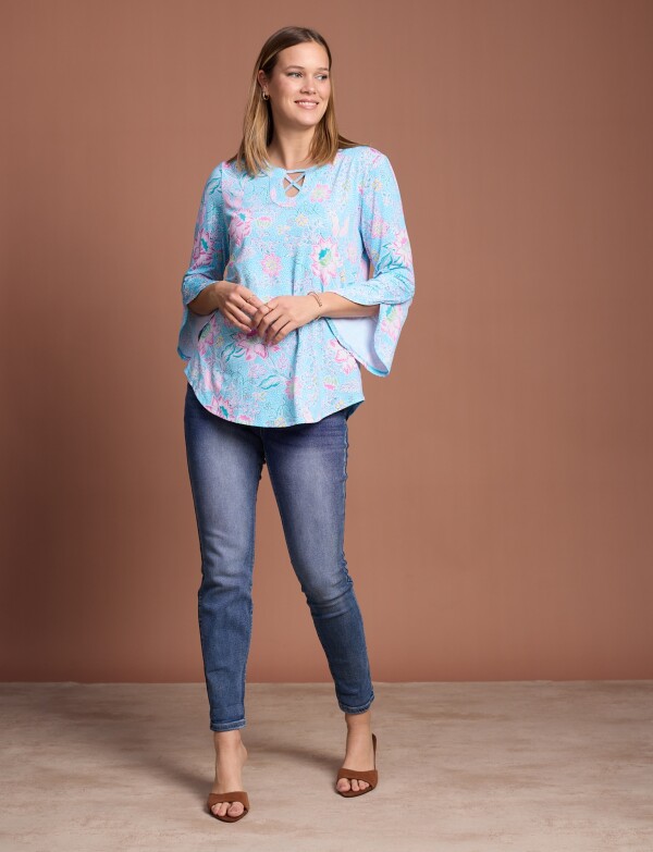 Blusa Print CELESTE/MULTI