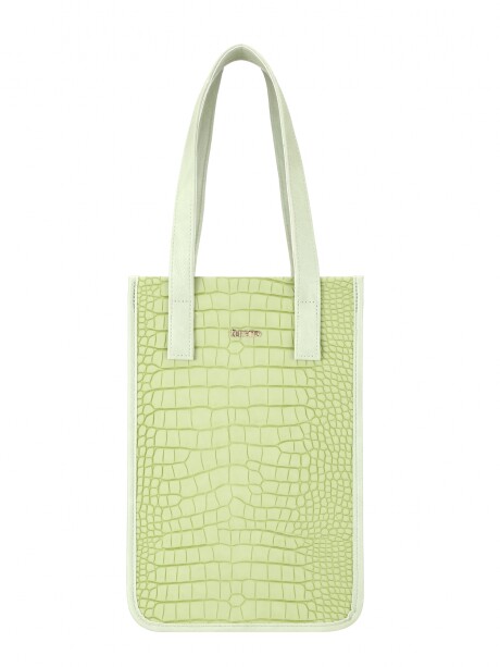 Matera Bolsito Croco Croco Verde