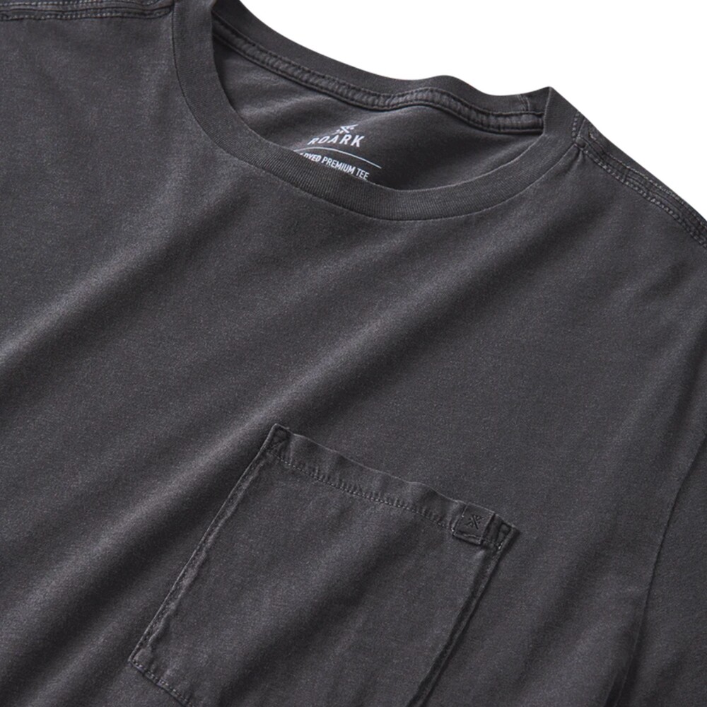 Polo Roark Made To Fade Tee Hombre WASHED BLACK