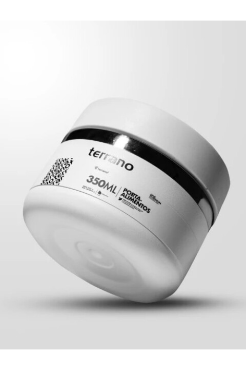 CONTENEDOR DE ALIMENTOS TERRANO 350ML BLANCO