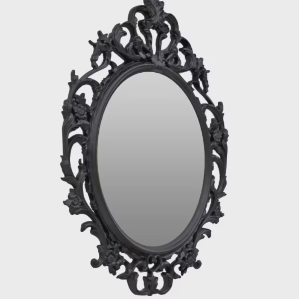 Espejo Provençal Helena negro Espejo Provençal Helena Negro